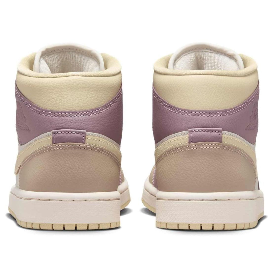 JORDAN 1 MID LIGHT OREWOOD BROWN TAUPE GREY (WOMEN&