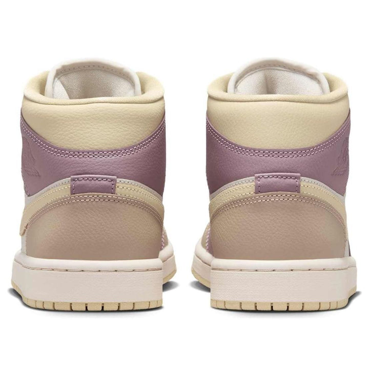 JORDAN 1 MID LIGHT OREWOOD BROWN TAUPE GREY (WOMEN&
