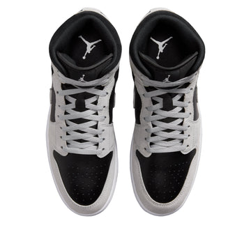 JORDAN 1 MID LIGHT SMOKE GREY BLACK — Stock