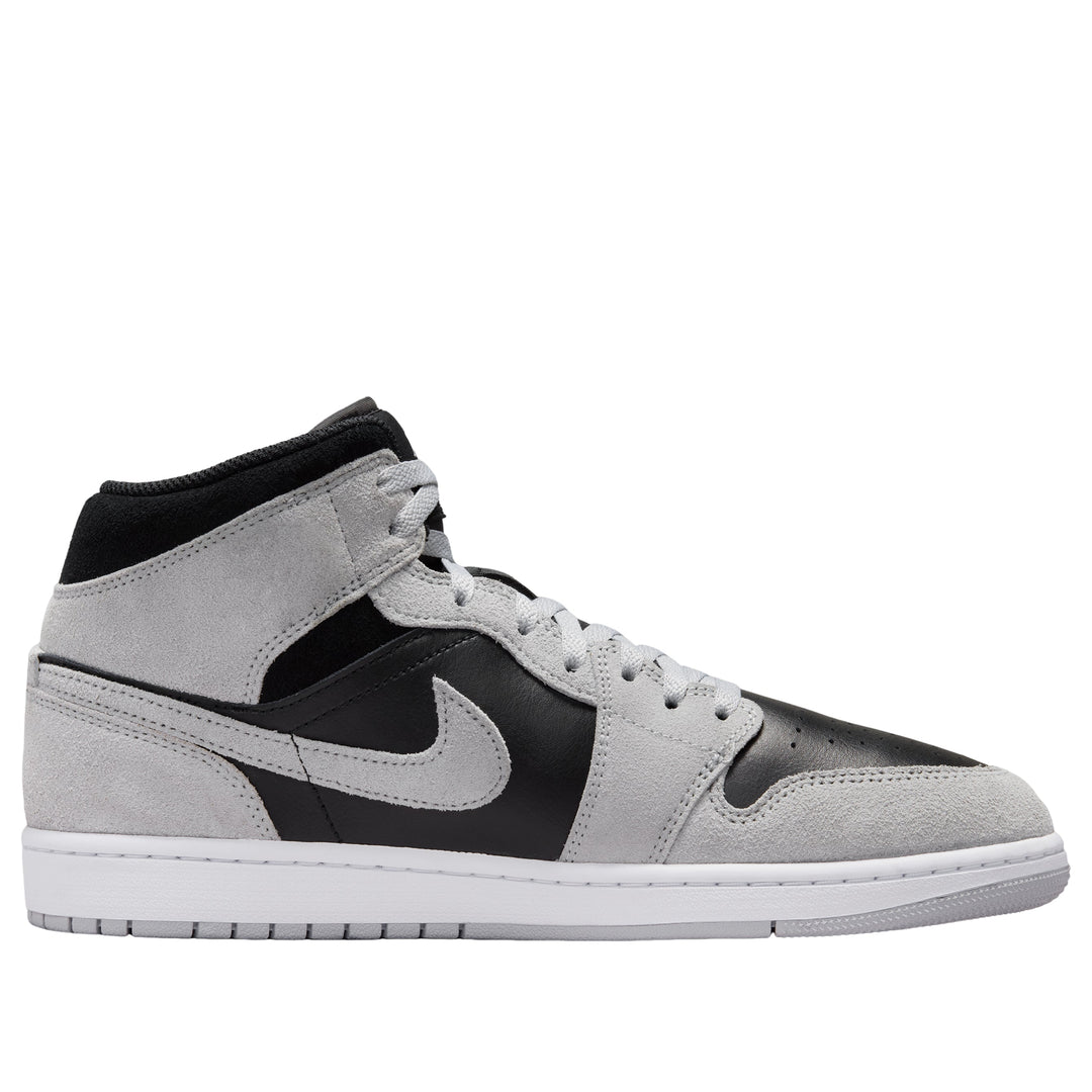 JORDAN 1 MID LIGHT SMOKE GREY BLACK — Stock
