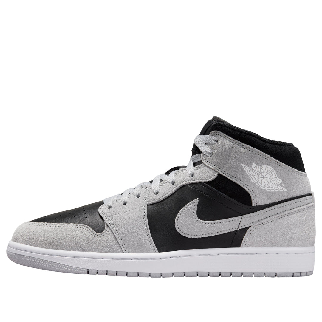 JORDAN 1 MID LIGHT SMOKE GREY BLACK — Stock