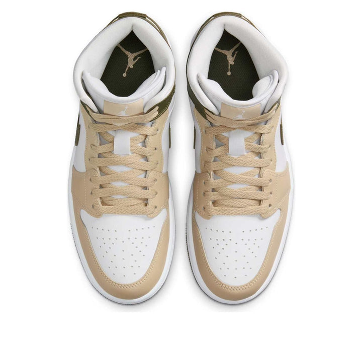 JORDAN 1 MID MILITARY DRAB (WOMEN&