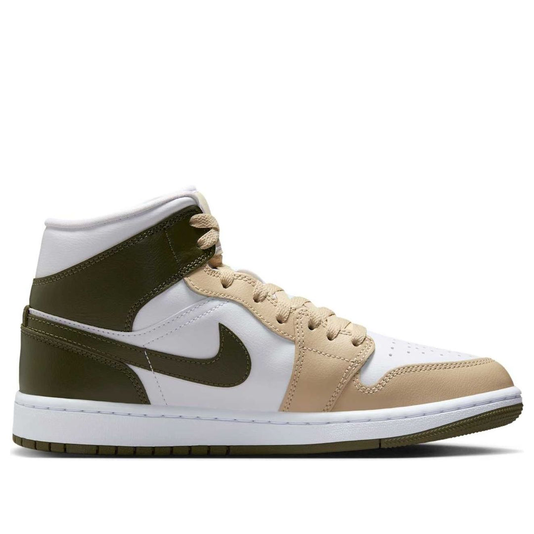 JORDAN 1 MID MILITARY DRAB (WOMEN&