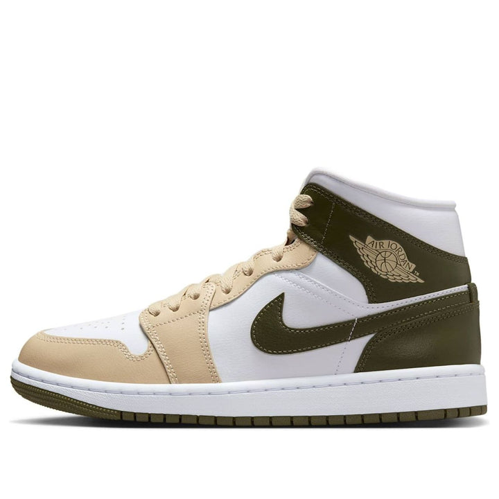 JORDAN 1 MID MILITARY DRAB (WOMEN&