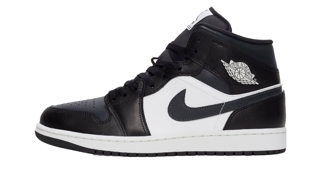 JORDAN 1 MID OFF NOIR TOE