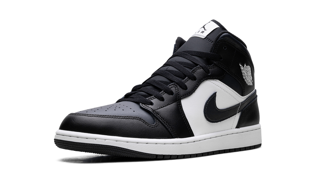 JORDAN 1 MID OFF NOIR TOE