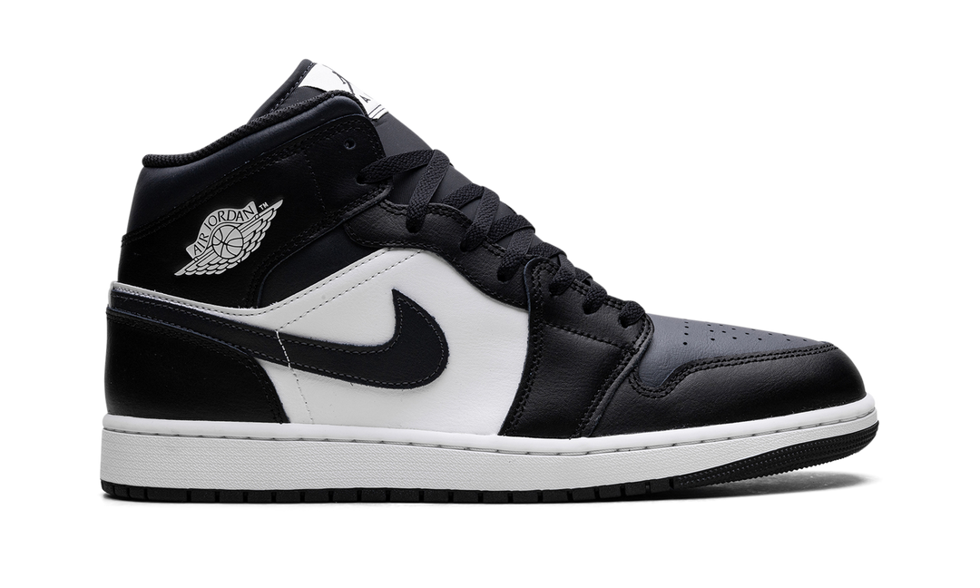 JORDAN 1 MID OFF NOIR TOE