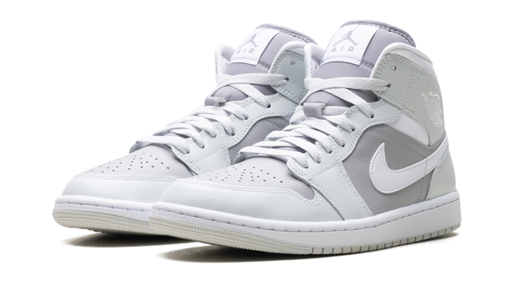 JORDAN 1 MID PHOTON DUST ATMOSPHERE GREY (WOMEN&