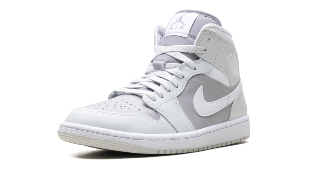 JORDAN 1 MID PHOTON DUST ATMOSPHERE GREY (WOMEN&