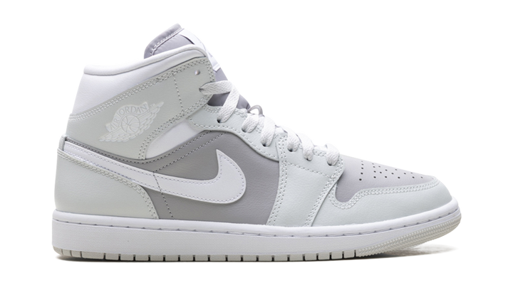 JORDAN 1 MID PHOTON DUST ATMOSPHERE GREY (WOMEN&