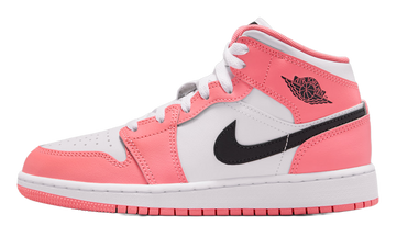JORDAN 1 MID PINK GAZE (GS) — Stock