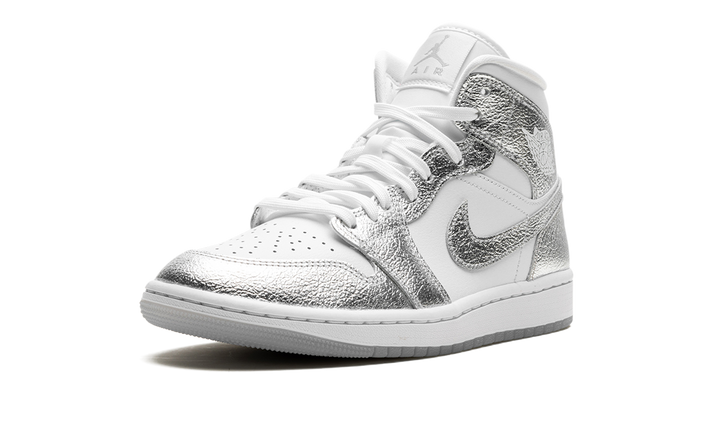 JORDAN 1 MID SE METALLIC SILVER (WOMEN&