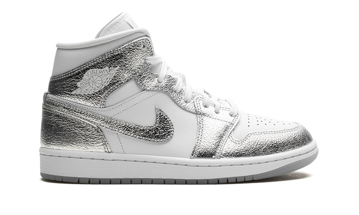 JORDAN 1 MID SE METALLIC SILVER (WOMEN&