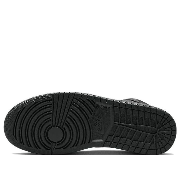 JORDAN 1 MID TRIPLE BLACK