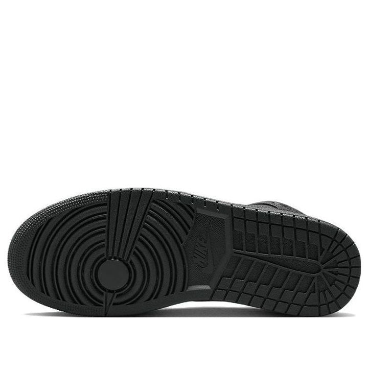 JORDAN 1 MID TRIPLE BLACK