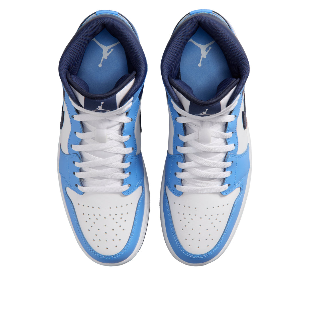 JORDAN 1 MID UNIVERSITY BLUE MIDNIGHT NAVY — Stock 