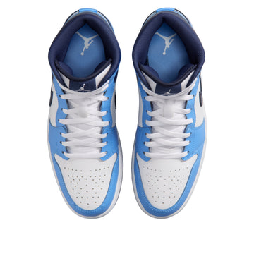 JORDAN 1 MID UNIVERSITY BLUE MIDNIGHT NAVY — Stock