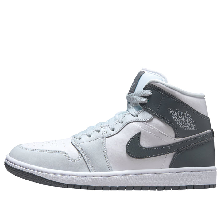 JORDAN 1 MID WHITE SMOKE GREY (WOMEN&