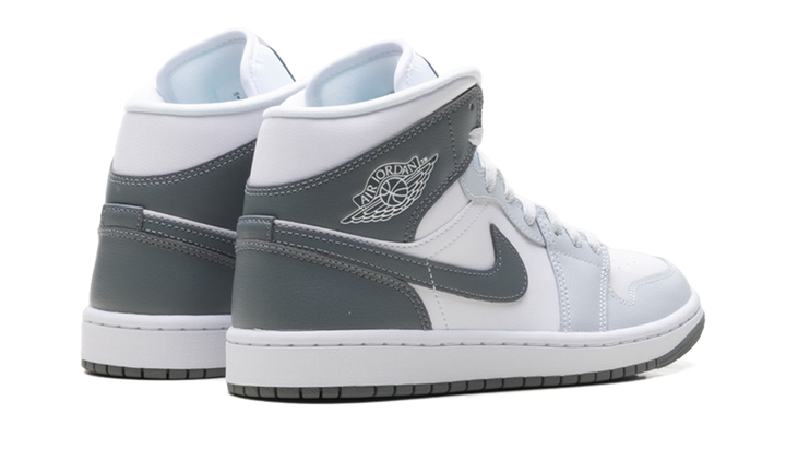 JORDAN 1 MID WHITE SMOKE GREY (WOMEN&