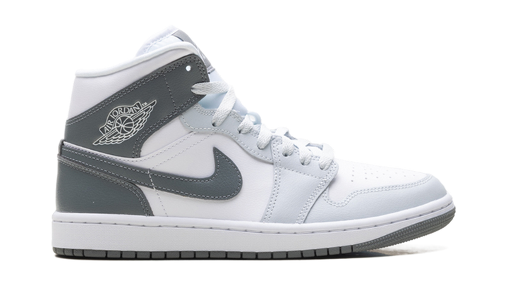 JORDAN 1 MID WHITE SMOKE GREY (WOMEN&