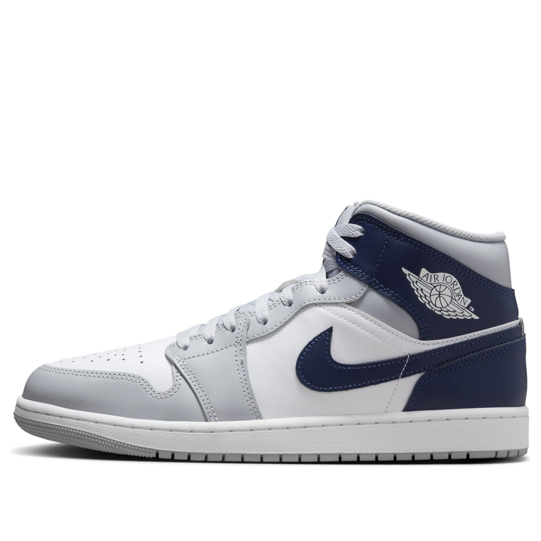 JORDAN 1 MID WOLF GREY MIDNIGHT NAVY