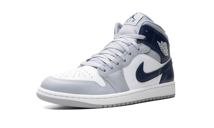 JORDAN 1 MID WOLF GREY MIDNIGHT NAVY