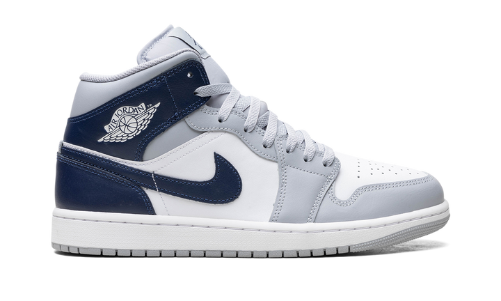 JORDAN 1 MID WOLF GREY MIDNIGHT NAVY