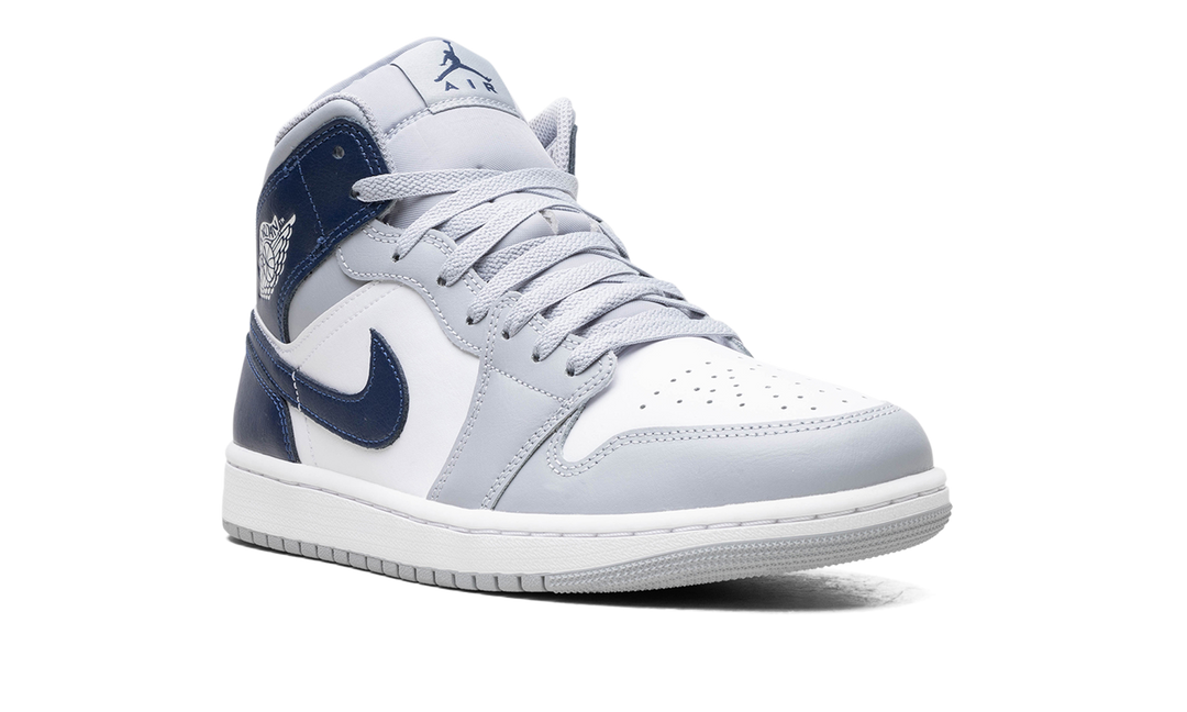 JORDAN 1 MID WOLF GREY MIDNIGHT NAVY