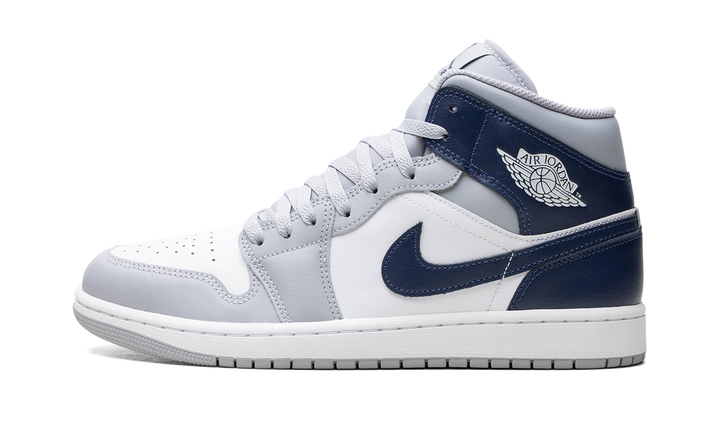 JORDAN 1 MID WOLF GREY MIDNIGHT NAVY
