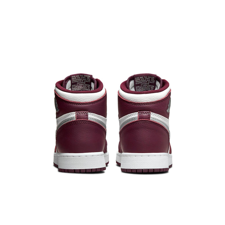 JORDAN 1 RETRO HIGH BORDEAUX GS