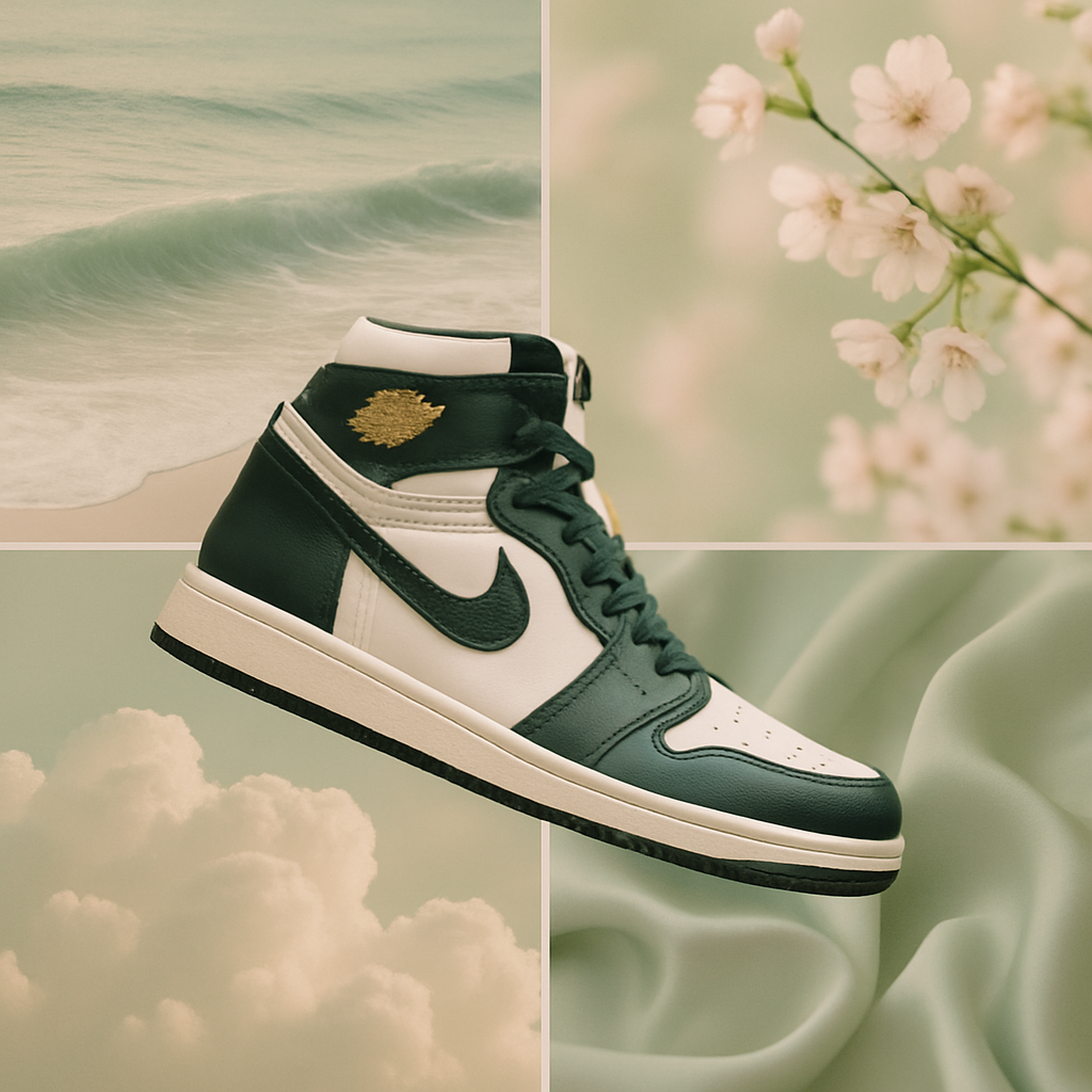JORDAN 1 RETRO HIGH FIR PRO GREEN (WOMEN&