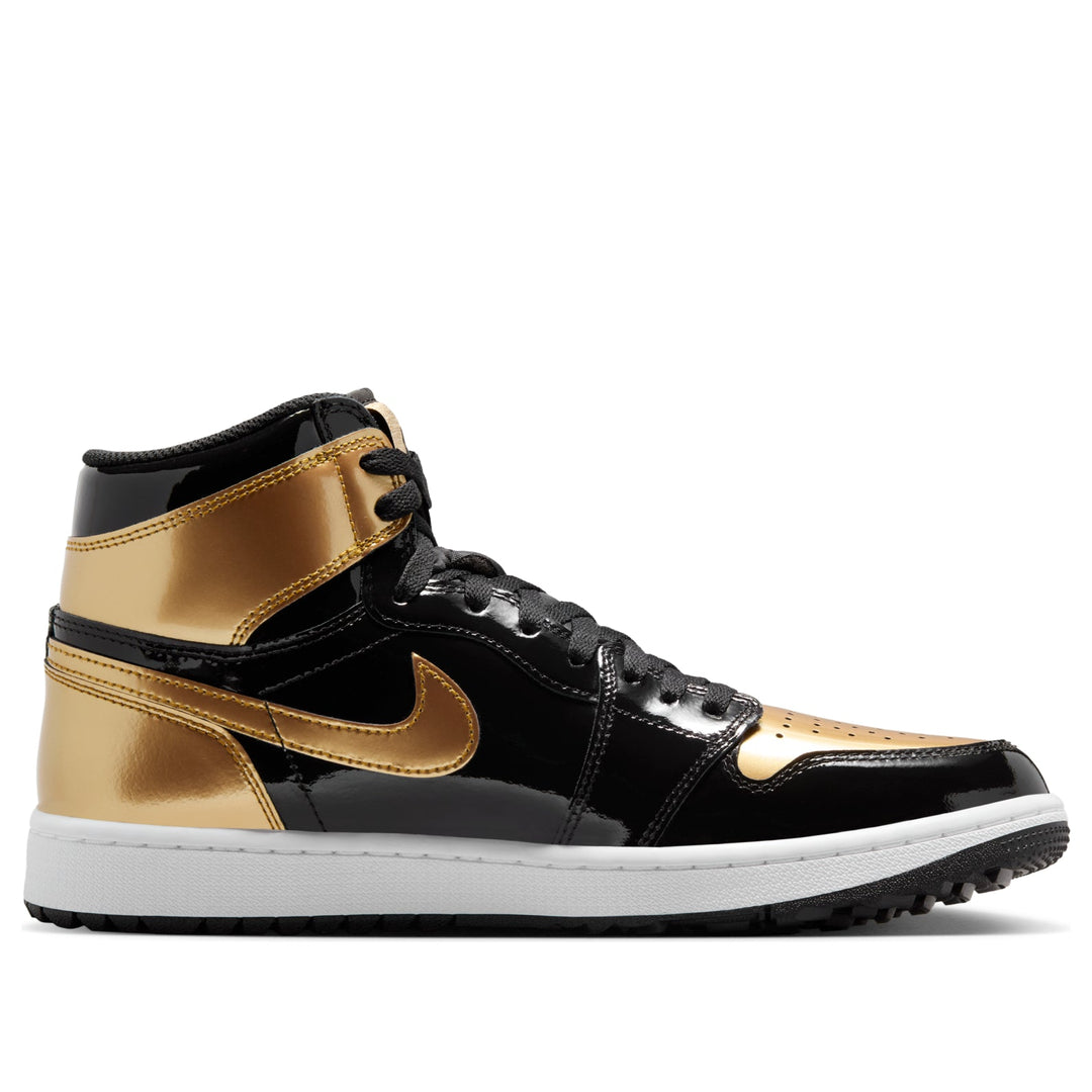 JORDAN 1 RETRO HIGH GOLF PATENT GOLD TOE