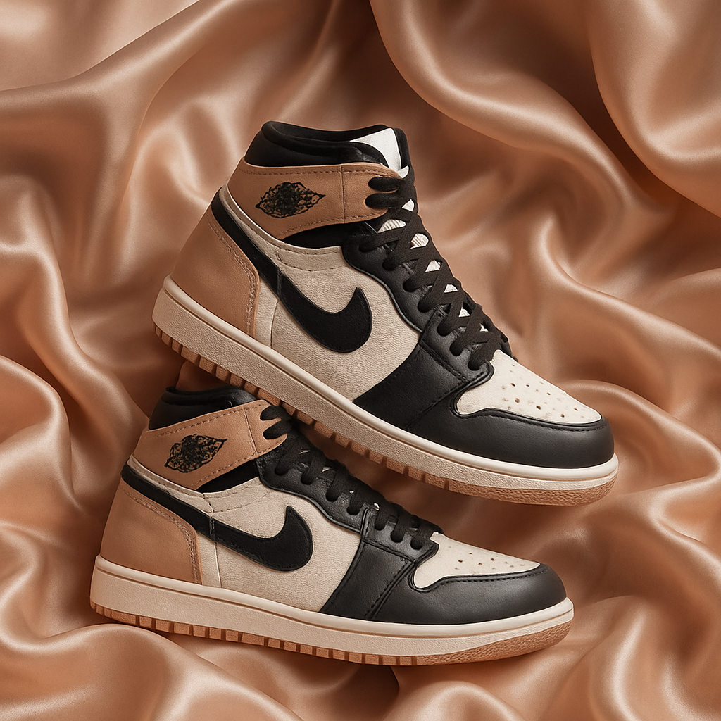 JORDAN 1 RETRO HIGH OG LATTE (WOMEN&