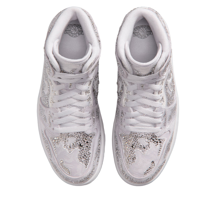 JORDAN 1 RETRO HIGH OG SWAROVSKI VAST GREY (WOMEN&