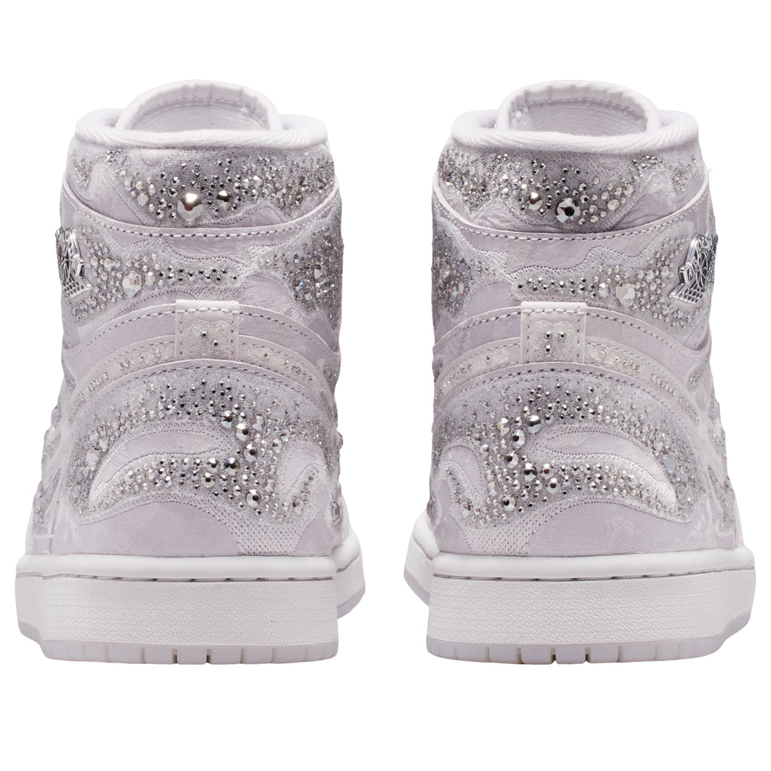 JORDAN 1 RETRO HIGH OG SWAROVSKI VAST GREY (WOMEN&