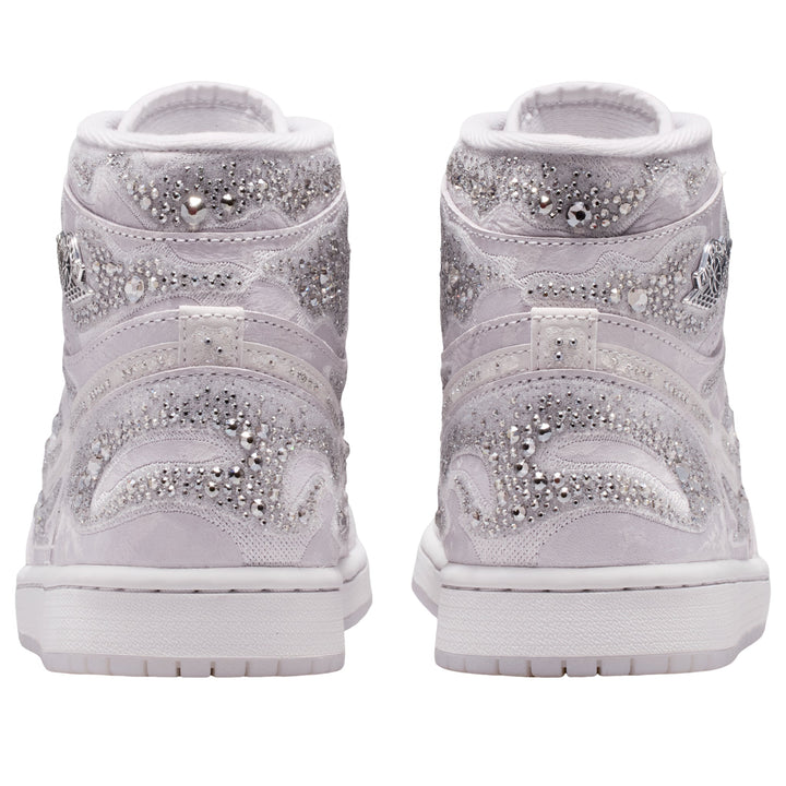 JORDAN 1 RETRO HIGH OG SWAROVSKI VAST GREY (WOMEN&