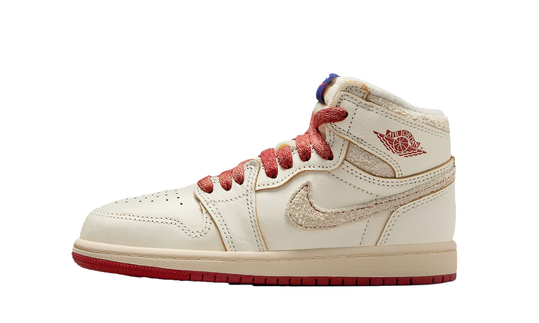 JORDAN 1 RETRO HIGH RARE AIR SAIL CINNABAR (WOMEN&