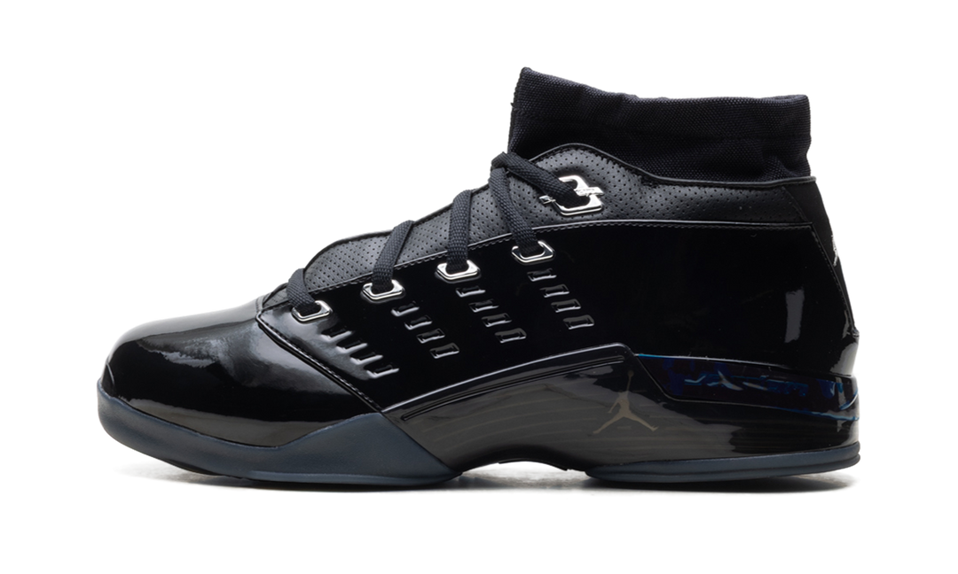 JORDAN 17 LOW BLACK PATENT