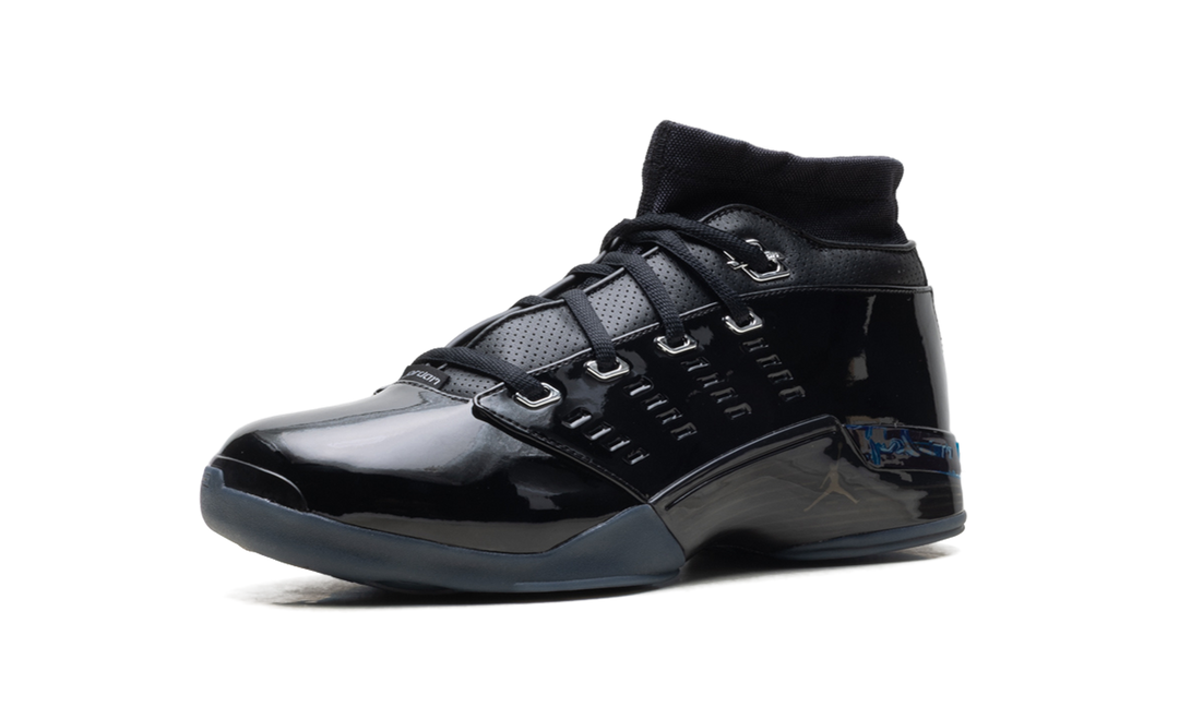 JORDAN 17 LOW BLACK PATENT