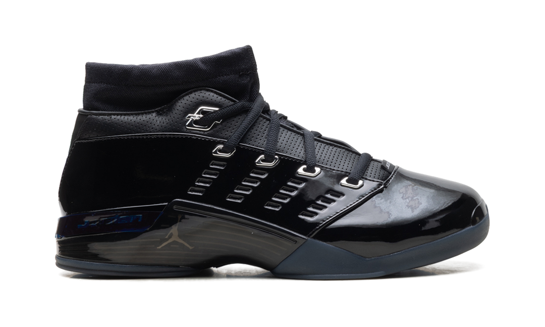 JORDAN 17 LOW BLACK PATENT