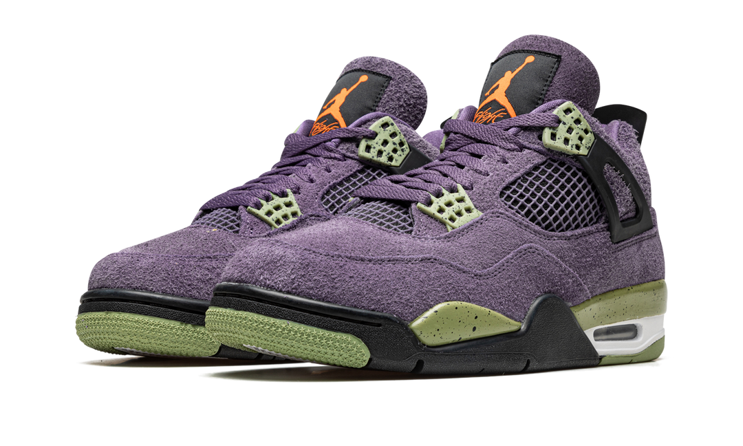 JORDAN 4 RETRO CANYON PURPLE (WOMEN&