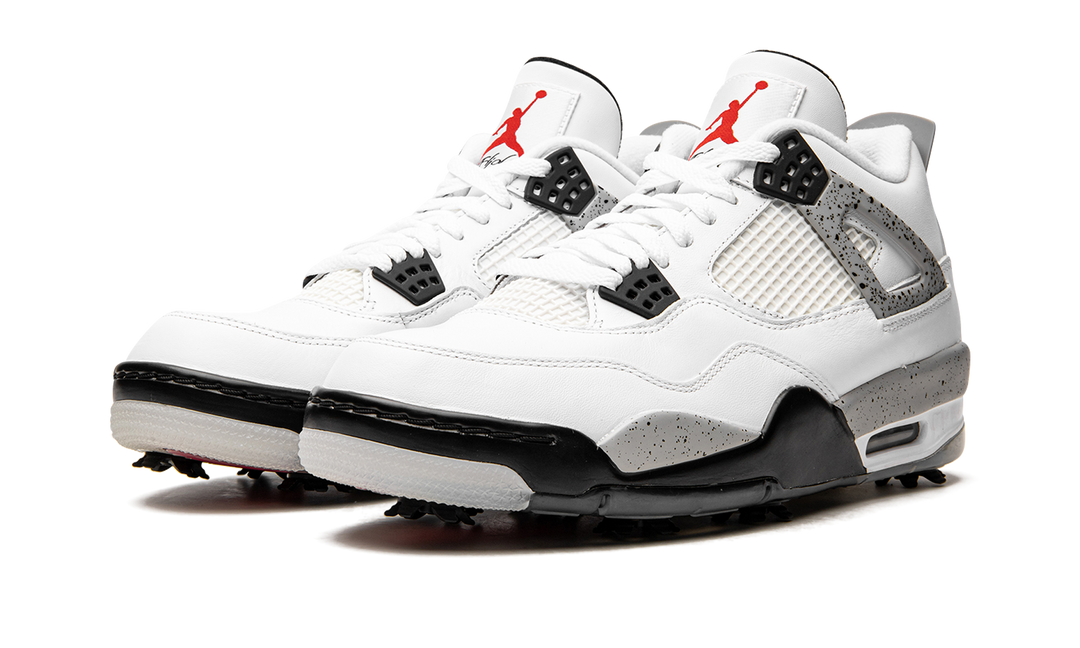 JORDAN 4 RETRO GOLF WHITE CEMENT