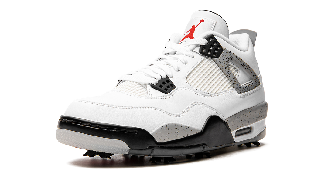 JORDAN 4 RETRO GOLF WHITE CEMENT