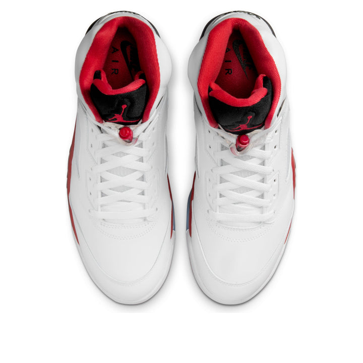 JORDAN 5 RETRO FIRE RED BLACK TONGUE (2025)