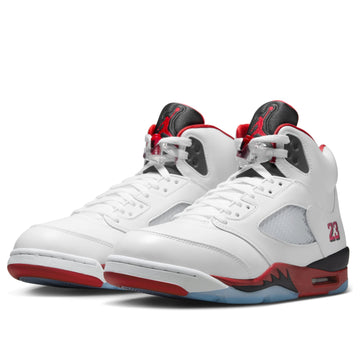 JORDAN 5 RETRO FIRE RED BLACK TONGUE (2025)