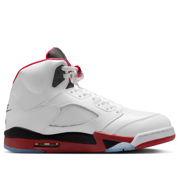 JORDAN 5 RETRO FIRE RED BLACK TONGUE (2025)