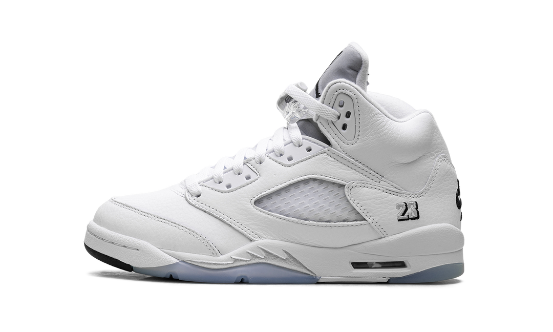 JORDAN 5 RETRO WHITE METALLIC (2026) (GS)