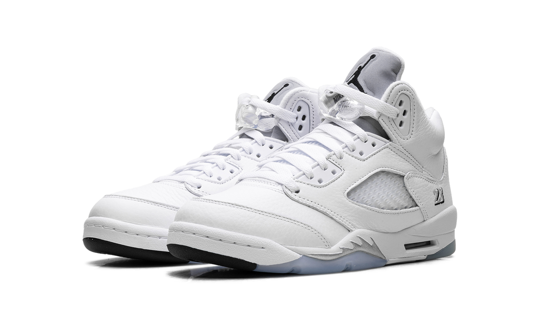 JORDAN 5 RETRO WHITE METALLIC (2026) (GS)