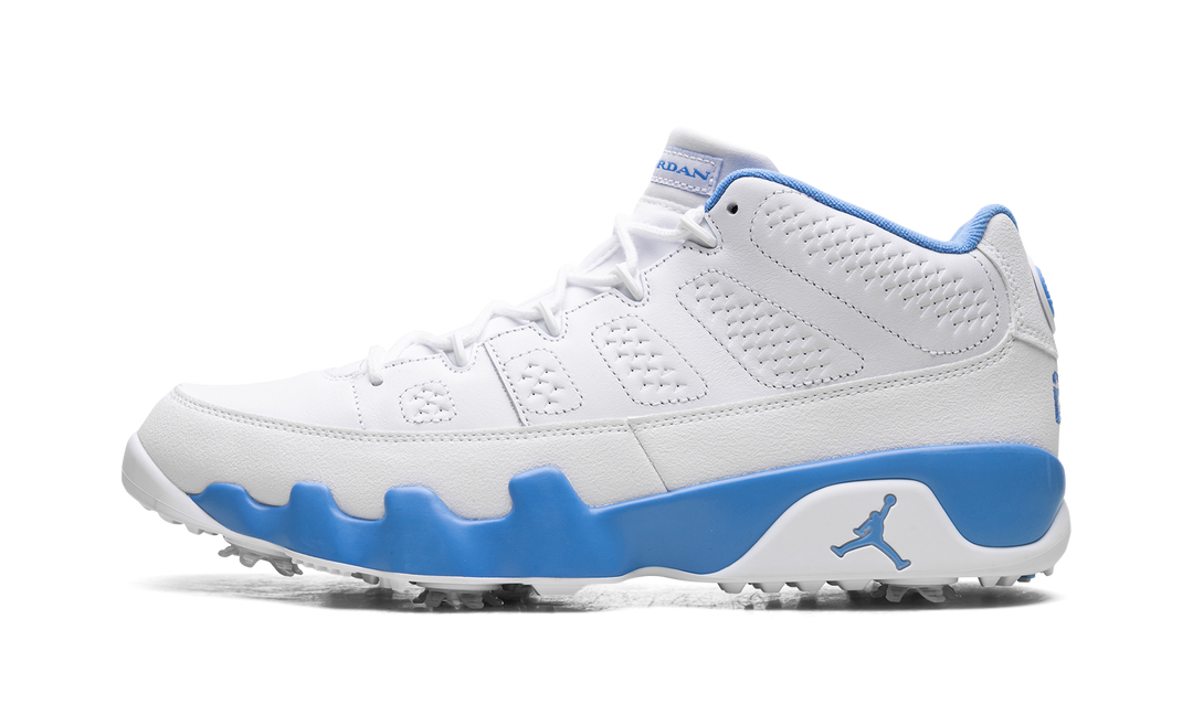JORDAN 9 RETRO LOW GOLF WHITE UNIVERSITY BLUE
