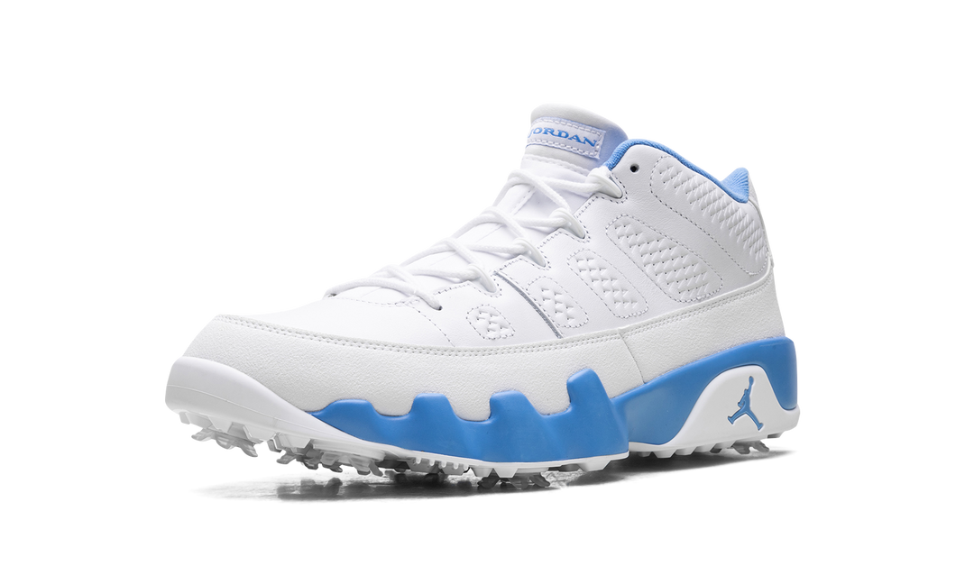 JORDAN 9 RETRO LOW GOLF WHITE UNIVERSITY BLUE